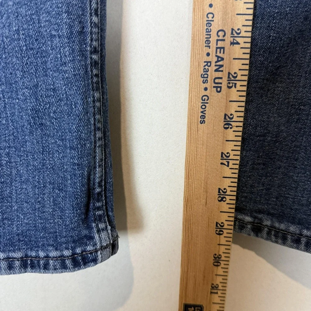 Banana Republic Jeans Mens 31x30 Blue Medium Wash Slim Tapered Stretch Denim